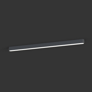 Plafoniera Nowodvorski Soft Led Graphite 120x6 7524