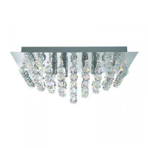 Plafoniera Searchlight Hanna Square M