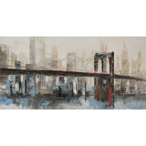 Tablou pictat manual Bridge