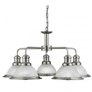 Lustra Searchlight Bistro Silver V