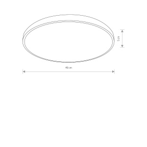 Plafoniera Nowodvorski Agnes Round White LED 32W - Img 3