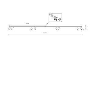 Plafoniera Nowodvorski Mono VIII 2x150 White Gold - Img 2