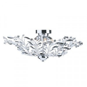 Plafoniera Searchlight Lima Chrome