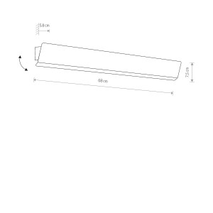 Aplica Nowodvorski Wing LED Black - Img 2