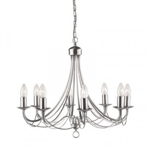 Candelabru Searchlight Maypole Silver VIII