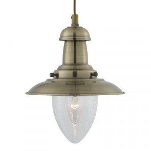 Pendul Searchlight Fisherman Bronze S