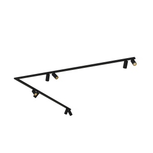 Plafoniera Nowodvorski Mono Corner VIII 2x200 Black Gold - Img 1