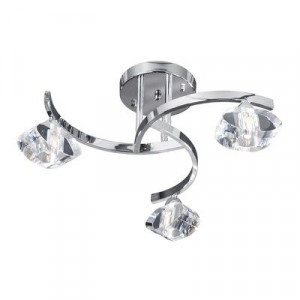 Plafoniera Searchlight Sculptured Ice III