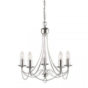 Candelabru Searchlight Maypole Silver V