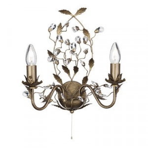 Aplica Searchlight Almandite Gold