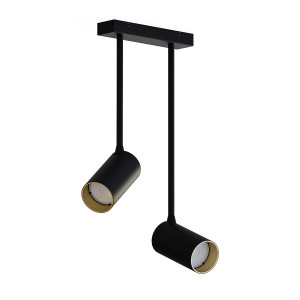 Lustra Nowodvorski Mono Long II Black Gold