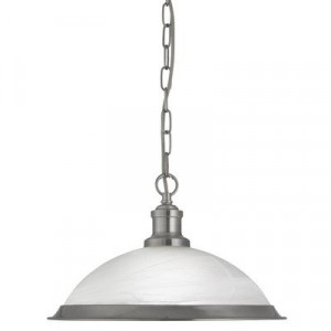Pendul Searchlight Bistro Silver
