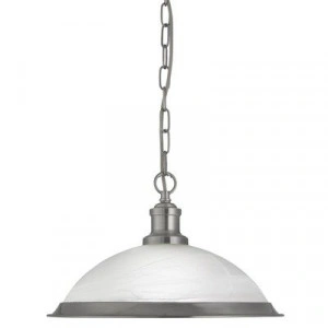 Pendul Searchlight Bistro Silver