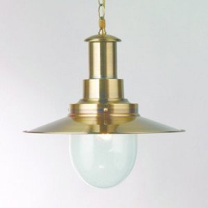 Pendul Searchlight Fisherman Bronze L