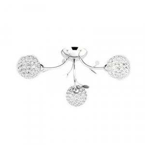 Plafoniera Searchlight Bellis Chrome III