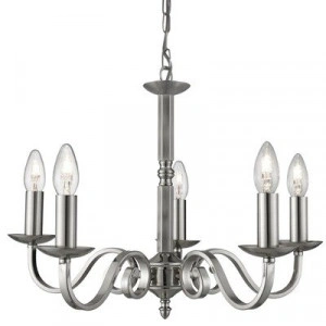 Candelabru Searchlight Richmond Silver V