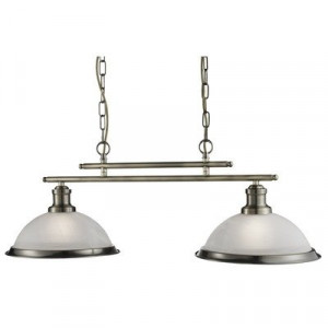 Pendul Searchlight Bistro Brass II