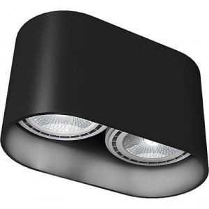 Plafoniera Nowodvorski Oval Black