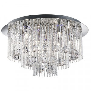 Plafoniera Searchlight Beatrix Diamond Cut