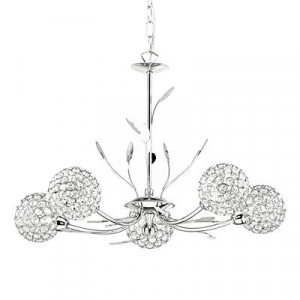 Candelabru Searchlight Bellis Chrome V