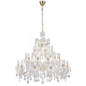 Candelabru Searchlight Marie Therese Gold X