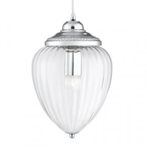 Pendul Searchlight Pendant Chrome Optic