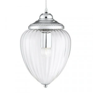 Pendul Searchlight Pendant Chrome Optic
