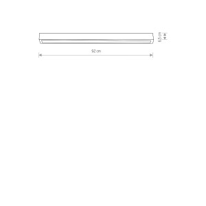 Plafoniera Nowodvorski Straight LED White 90 - Img 3