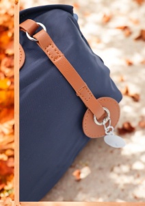 Geanta de dama tip borseta R2247, curea reglabila, 23x14x9cm, Bleumarin - Img 6