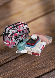 Geanta de umar femei R544 mini, comoda, material rezistent, 24x18x10cm - Img 5