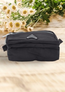 Geanta de umar pentru femei R88014, curea reglabila, 19x12x8cm, Negru - Img 6