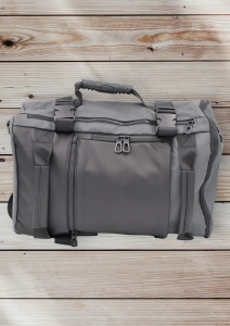 Geanta de voiaj multifunctionala tip rucsac R1219, 44x30x21cm, Gri