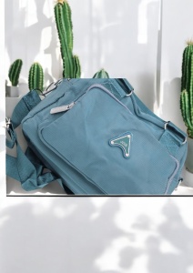 Geanta pentru femei cu manere, curea reglabila si detasabila R306, 25x16x13cm, Verde - Img 7