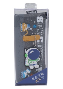 Penar pentru baieti Spacecraft R704, un singur compartiment, 20x9x4cm, Gri