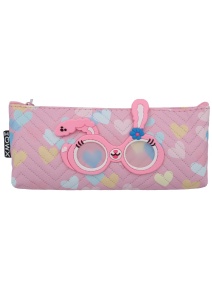 Penar pentru fete, cu inimioare, R126, 20x9x4cm, Roz