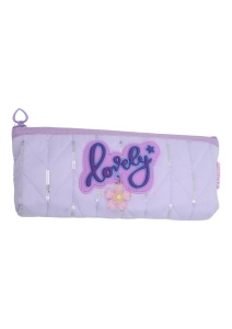 Penar pentru fete cu paiete si cusaturi aplicate R143, 21x10x4cm, Lila