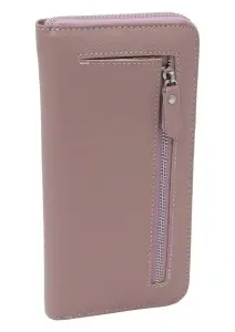 Portofel damă Hassion R02 piele naturală, lila