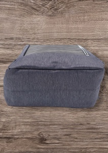 Rucsac cu port USB R7009, material textil rezistent, 42x30x14cm, Bleumarin - Img 7