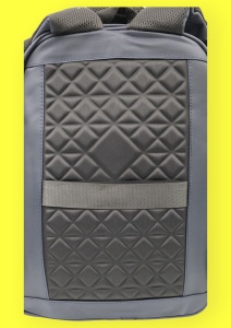 Rucsac cu trei compartimente R998211, impermeabil, 42x33x24cm, Bleumarin - Img 5