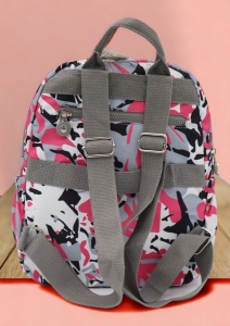 Rucsac din material impermeabil, bretele reglabile si maner R664, 32x27x13cm, - Img 3