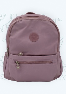 Rucsac din material impermeabil, bretele reglabile si maner R66, 32x27x13cm, Lila