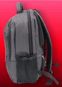 Rucsac pentru laptop R23381, negru, 48x31x20cm, bretele intarite si sistem de prindere pe troler - Img 5