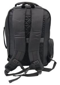 Rucsac pentru laptop R998152, negru, bretele intarite si sistem de prindere pe troler - Img 12