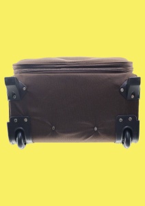 Troler My Travel R03, Dimensiune Medie 24", 61x40x27cm, Maro - Img 7