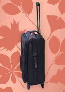 Troler My Travel R134, dimensiune medie 24", 60x41x26cm, negru - Img 2