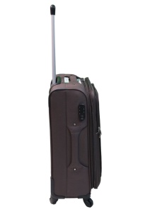Troler My Travel R284A, dimensiune medie 24", 60x42x27cm, maro - Img 2