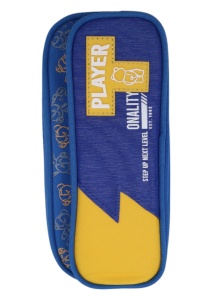Penar pentru baieti Player R7255, doua compartimente, 21x9x7cm, Albastru