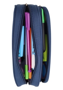 Penar pentru baieti Player R7255, doua compartimente, 21x9x7cm, Bleumarin - Img 5
