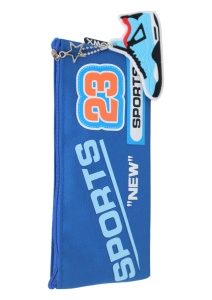 Penar pentru baieti R709, breloc detasabil, material impermeabil, 20x9x4cm, Albastru