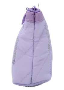 Penar pentru fete cu paiete si cusaturi aplicate R143, 21x10x4cm, Lila - Img 2